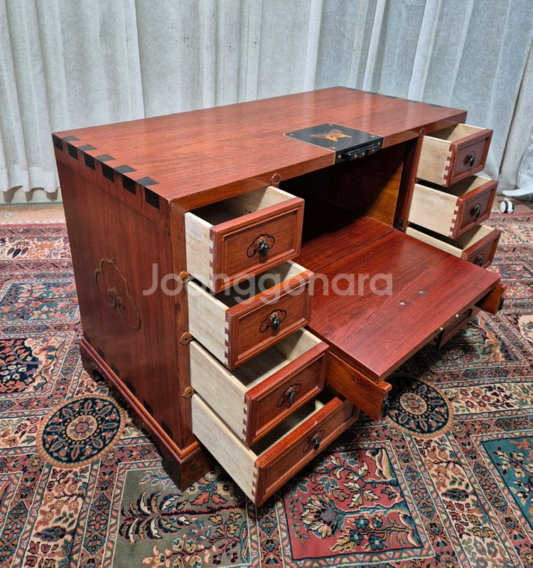 사임당가구 원목 서랍 좌탁반디지--5