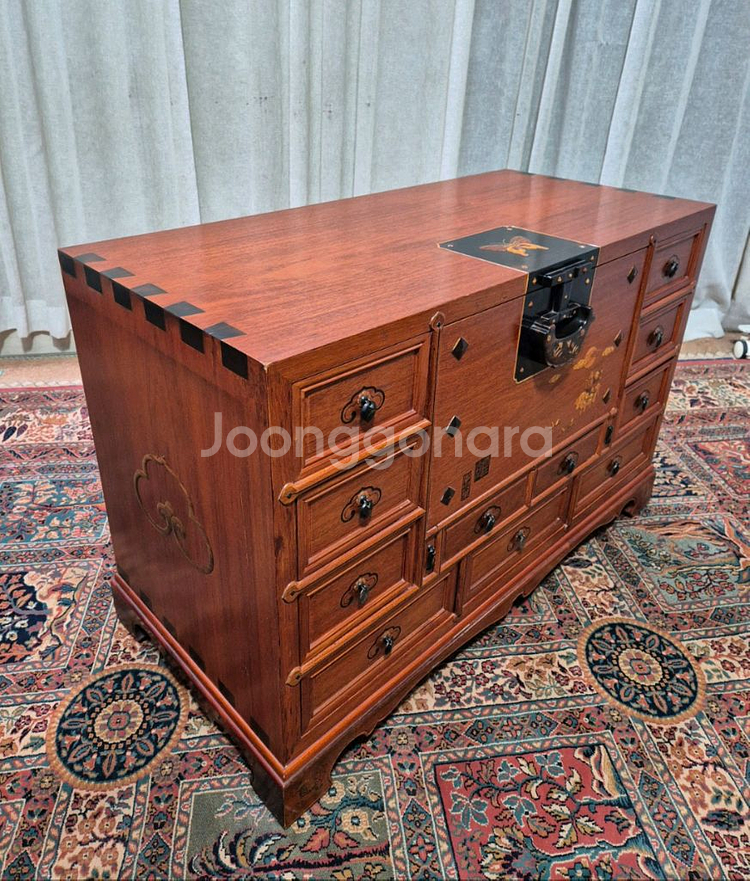 사임당가구 원목 서랍 좌탁반디지--6