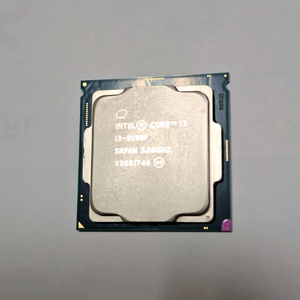 i3-9100F CPU 인텔