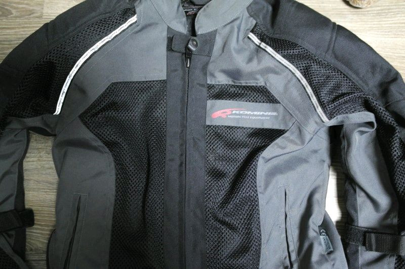 코미넷 메쉬 자켓 S -블랙&회색---1