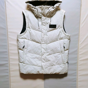 [XXL] 블랙야크 Athletic 후드 패딩조끼 베이지398