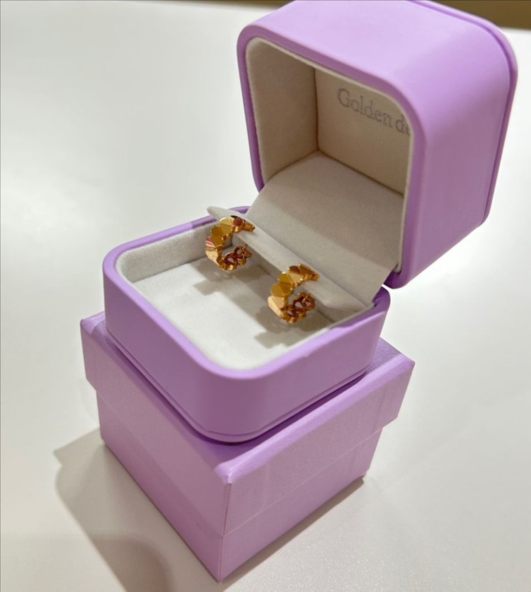 골든듀 듀이터널스 귀걸이 로즈골드 이미지