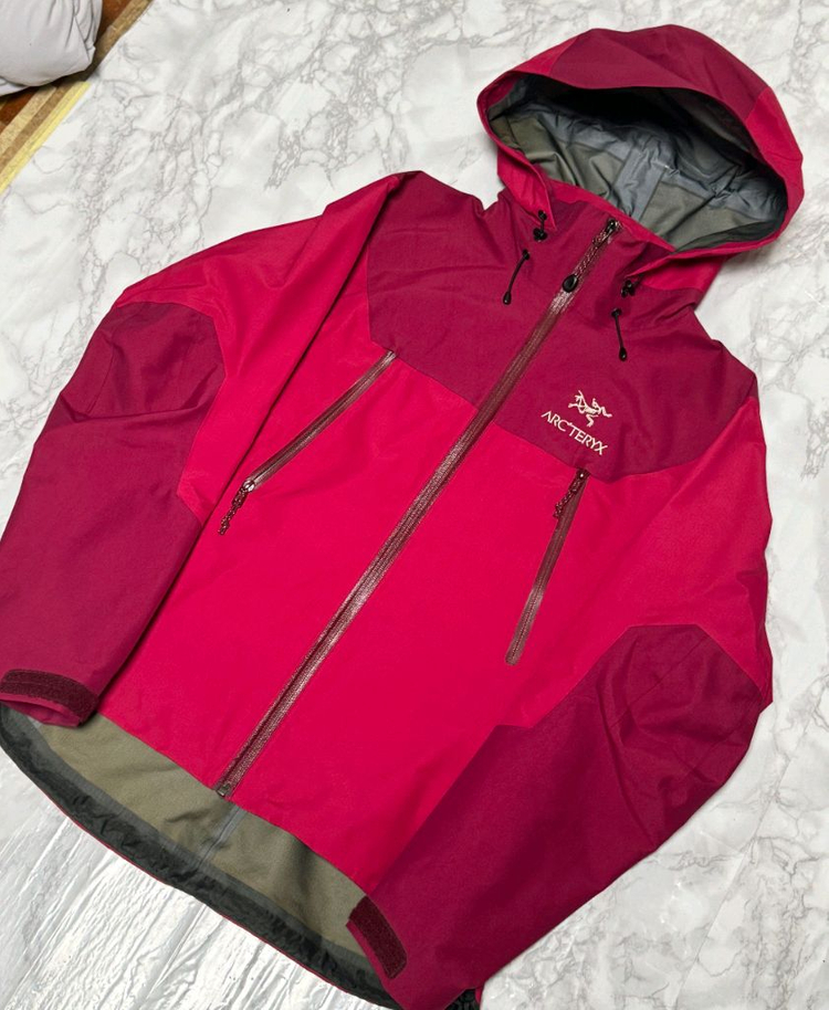 아크테릭스 고어택스 바람막이 후드 자켓 이미지