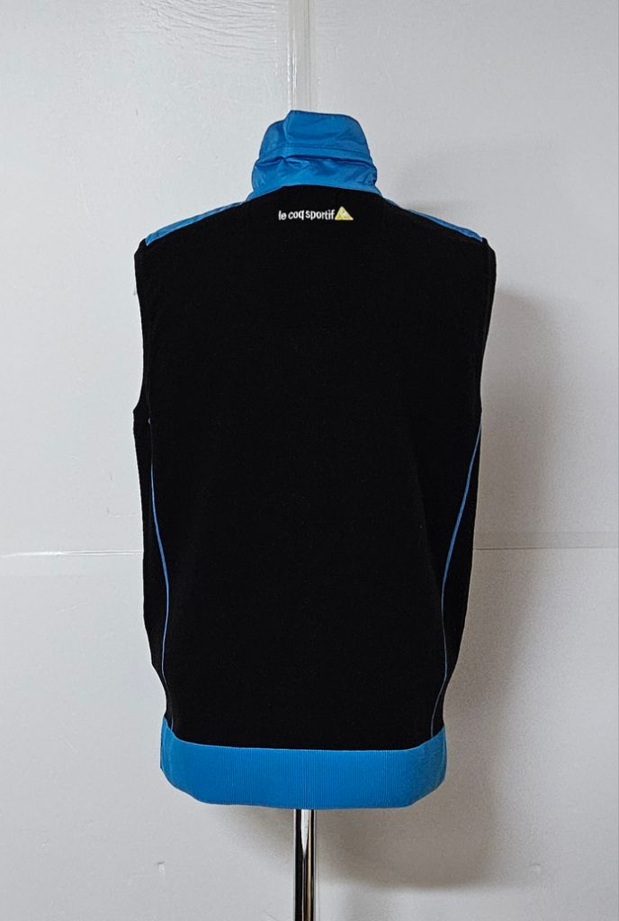 77)르꼬끄스포르티브 골프 니트 조끼베스트--2