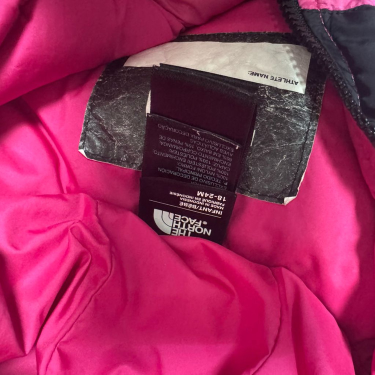 노스페이스 키즈 1996 레트로 눕시 우주복 패딩 핫핑크,진핑크 18-24M--2