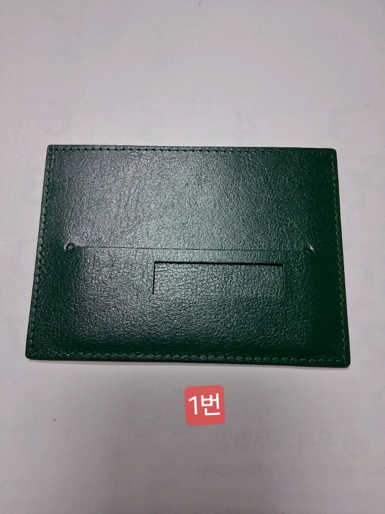 롤렉스카드지갑 그린또는 레드선택 1개가격 이미지