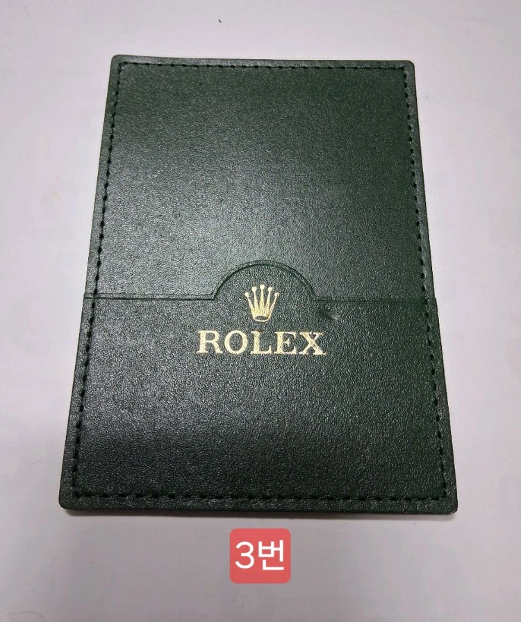 롤렉스카드지갑 그린또는 레드선택 1개가격 이미지