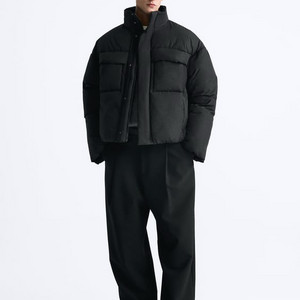 자라 푸퍼 숏 패딩 점퍼 S