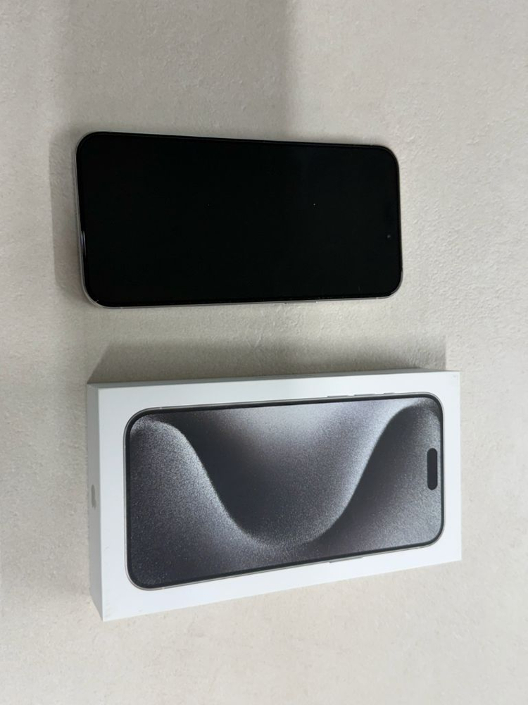 아이폰 15 프로 맥스 화이트 티타늄 256GB 미국판--3