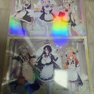 블루아카이브 애니플러스 특전 a4포스터 2종 일괄 이미지