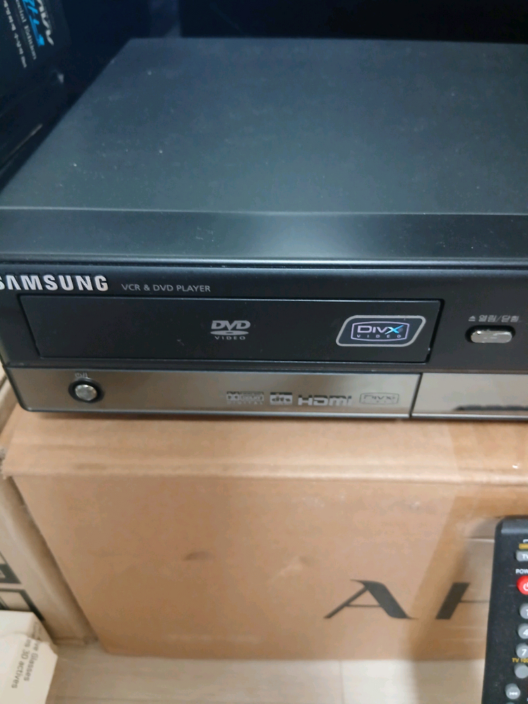 삼성 DVD/VHS 콤보--1
