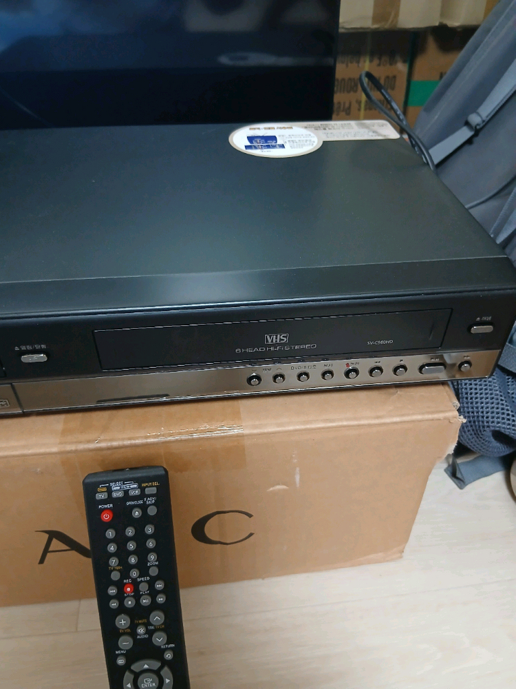 삼성 DVD/VHS 콤보--2