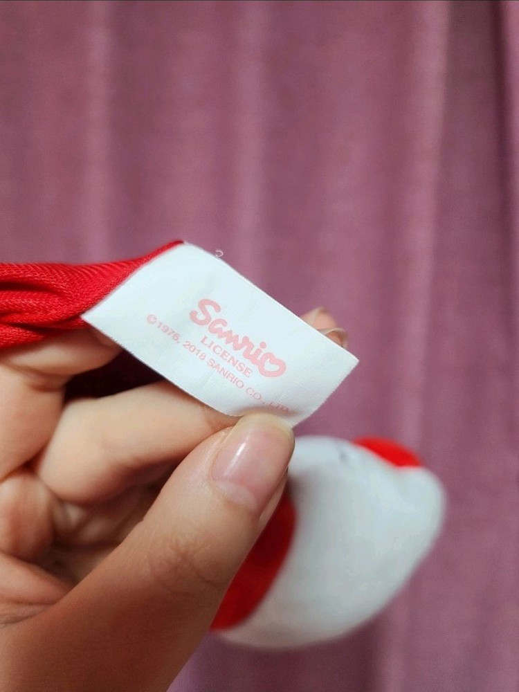 (희귀/매물없음)고전키티 산리오 정품 키티 인형 파우치 필통 이미지