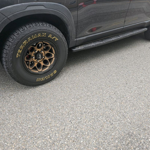 렉스턴칸 16휠 타이어 세트 대품