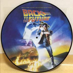 LP ; OST - back to the future 백 투 더 퓨처 영화 사운드트랙 엘피 음반 픽쳐디스크 이미지