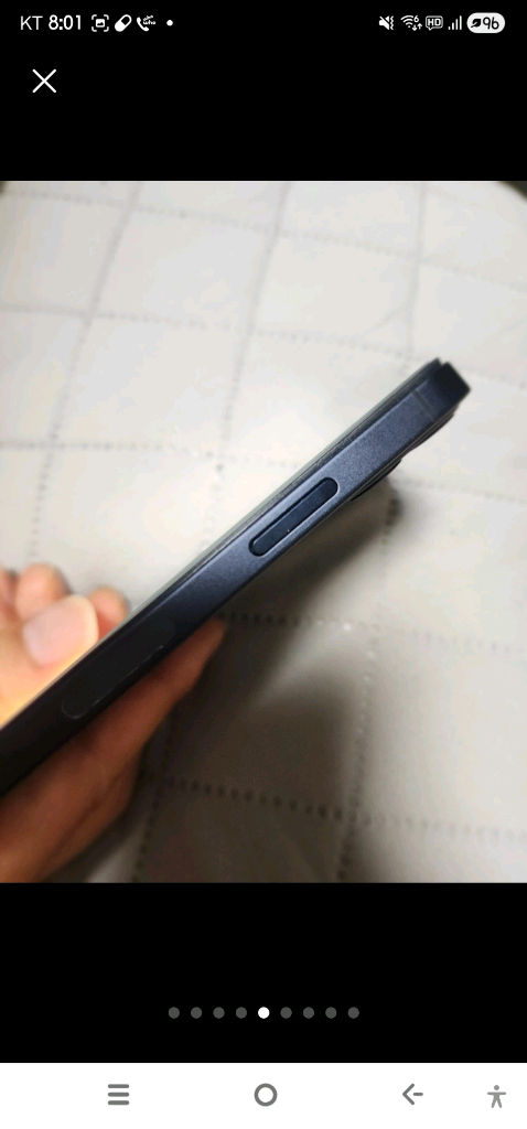 아이폰 12미니 블랙 128GB 배터리효율 85%--3