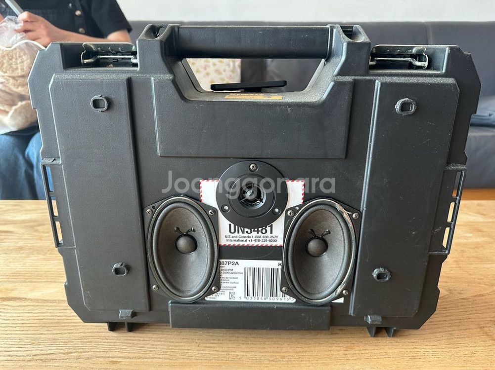 디월트 공구박스 무선 블루투스 스피커--1