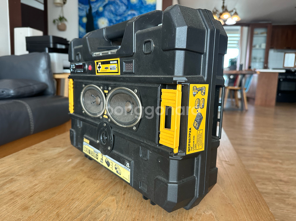 디월트 공구박스 무선 블루투스 스피커--2