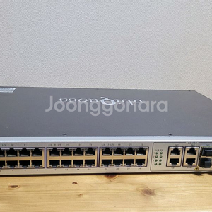 유비쿼스 E3010-24PS L2 PoE 스위치허브