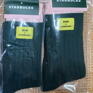 스타벅스 프리퀀시 그린양말