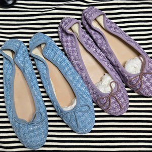 꺌랑 트위드 말랑이 255 연보라.하늘 (각3.5)