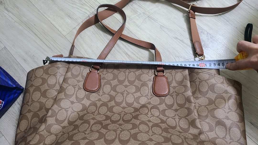 코치시그니처 크로스 숄더백 가방--6