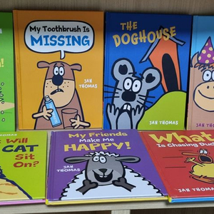 Jan Thomas 그림책 시리즈 7종 세트(하드커버)