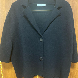 한섬 더 캐시미어 캐시미어100 가디건 블랙85