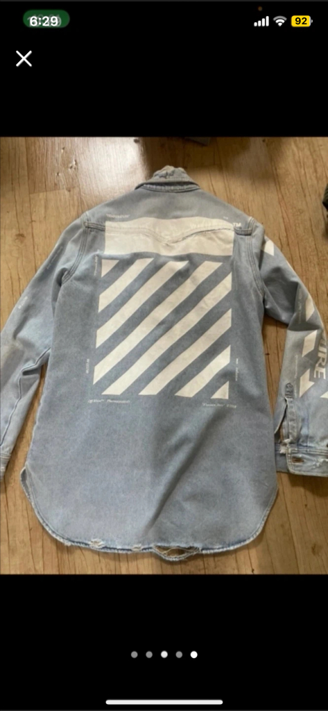 오프화이트 대님 셔츠--2