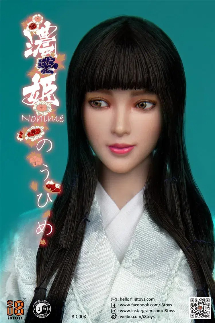 i8 TOYS 노히메 헤드+기모노의상 세트 12인치 피규어(핫토이 호환) 이미지