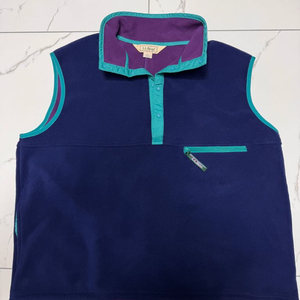 [L] 빈티지 LL bean 엘엘빈 후리스 베스트 조끼