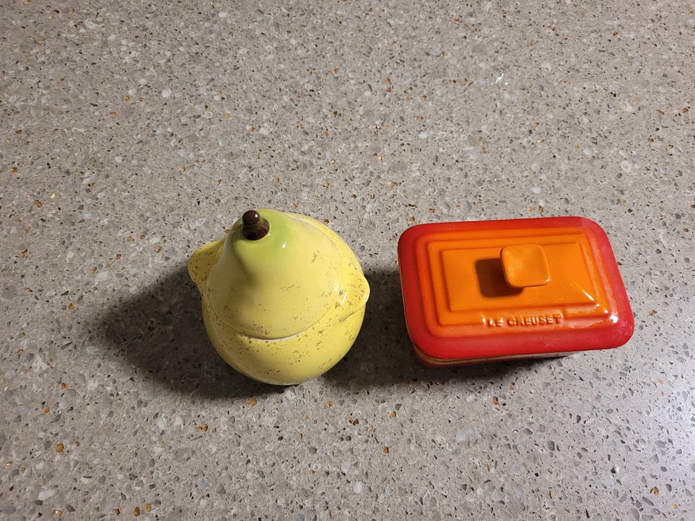 르쿠르제 서양배 사각접시 각각금액--1