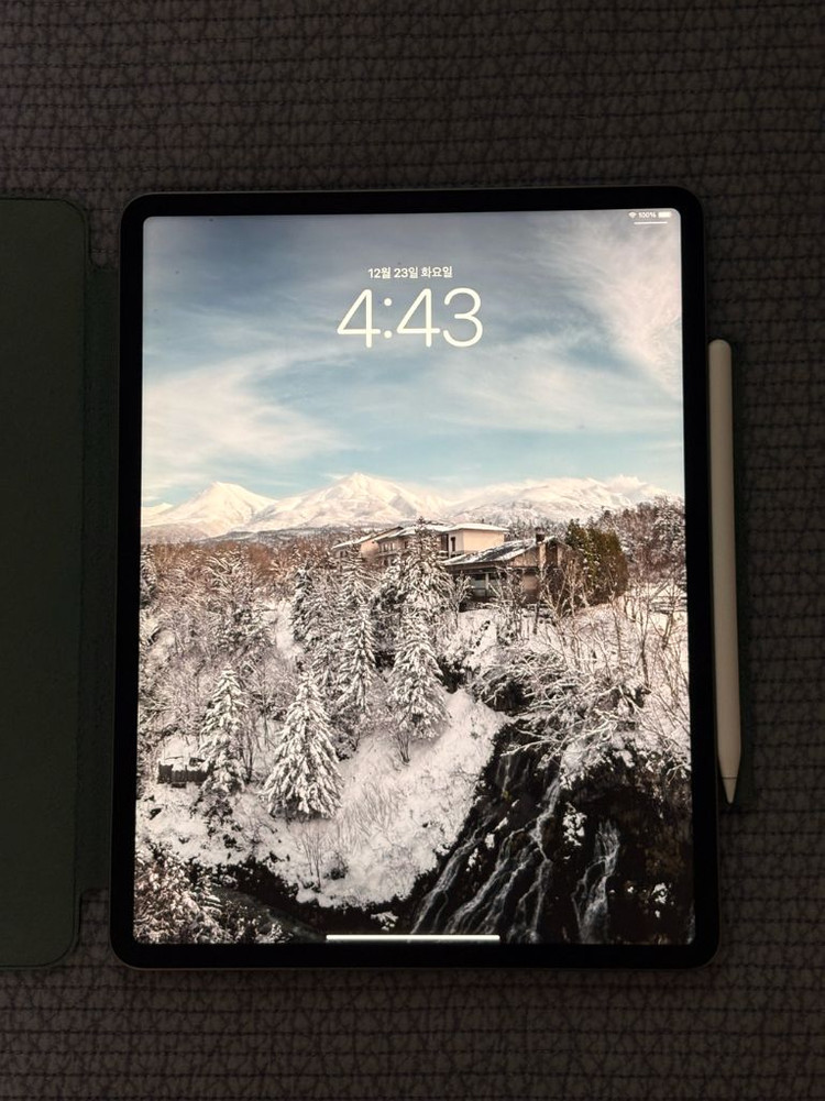 아이패드 프로 5세대 12.9인치 스페이스그레이 256gb m1 + 애플펜슬 2세대 + 마그네틱 거치대 이미지
