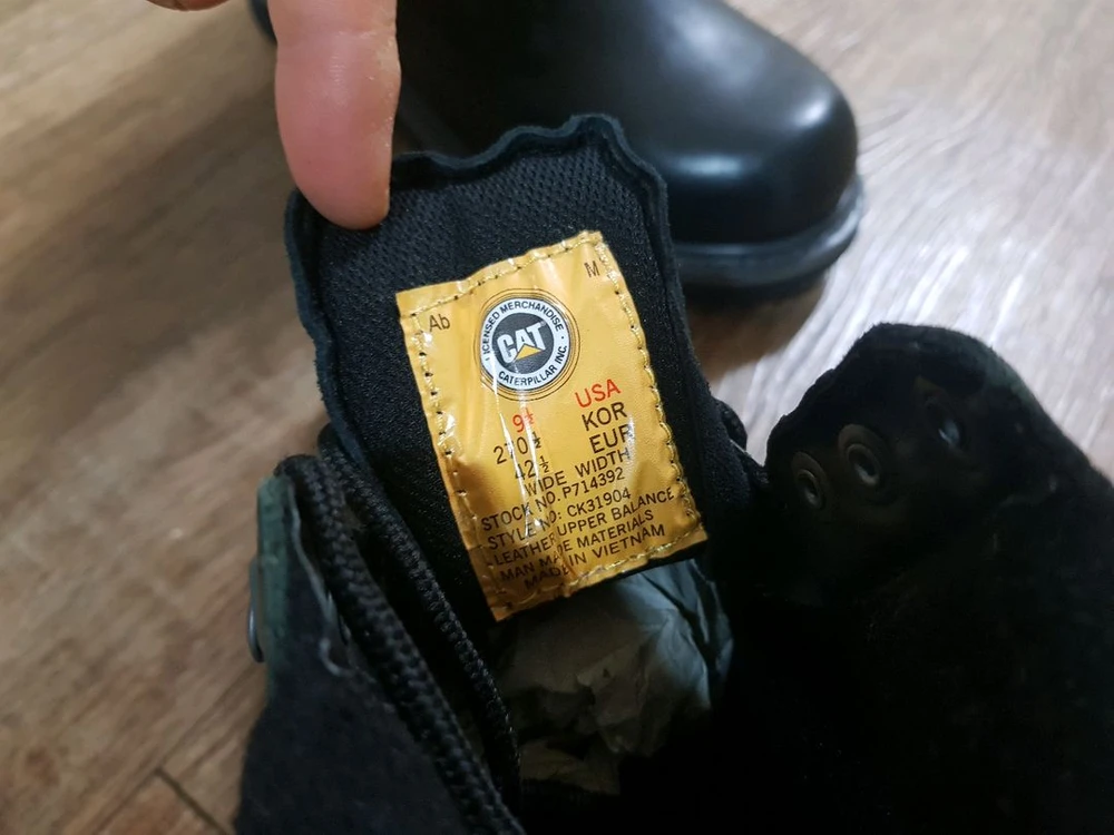 캐터필러 6인치 워커부츠 275 이미지