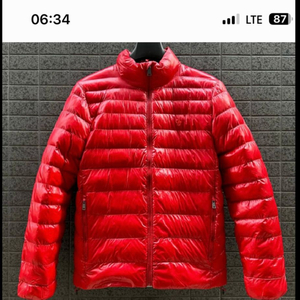 폴로 유광경량패딩 이미지