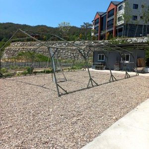 미군용 텐트 후레임(폴대) -카페 숍 창고 농막 하우스 뼈대와꾸기초틀- 이미지