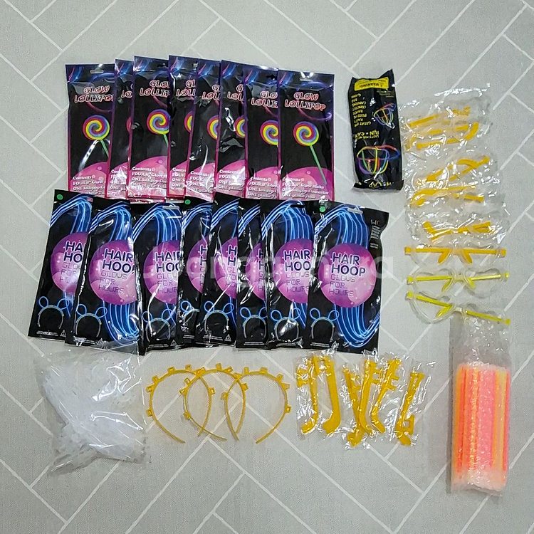 야광봉 파티용품 세트--0