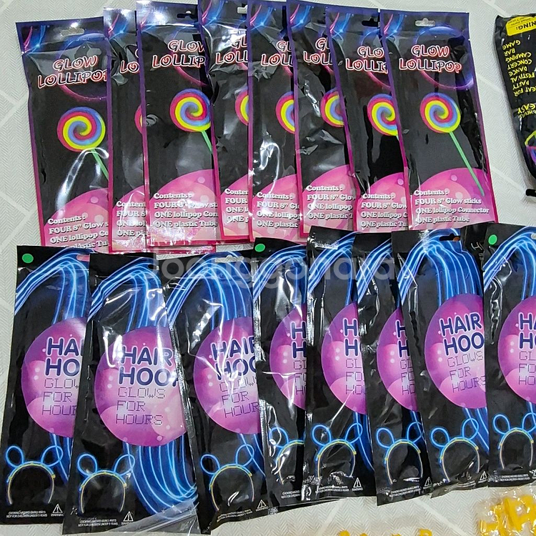 야광봉 파티용품 세트--1