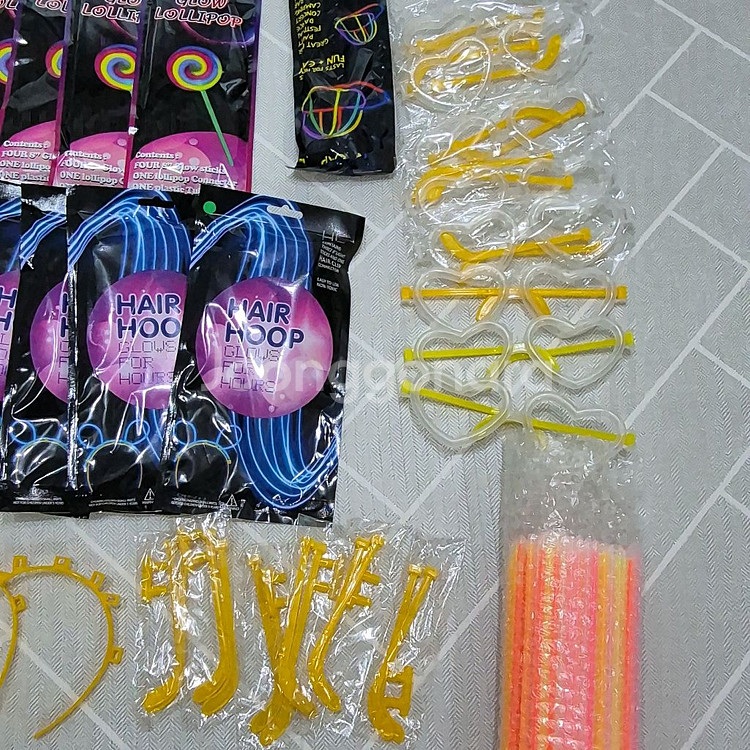 야광봉 파티용품 세트--2