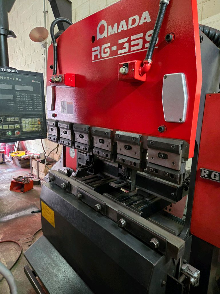 중고아마다(amada)절곡기,RG35,1.2M CNC시스템,밴딩기 이미지