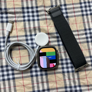 애플워치 울트라2 내추럴 SSS급 애플케어+