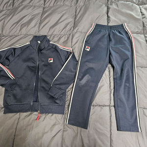 휠라 기모 집업 상하복세트 130