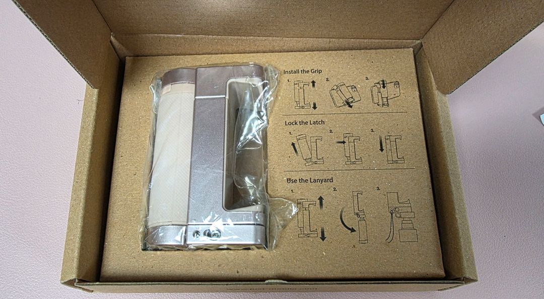 그립셔터2 (셀카봉) 핑크 판매합니다. 이미지