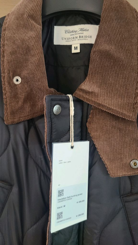 유니폼브릿지 인술레이션 필드 현팅자켓 M사이즈 새제품--2