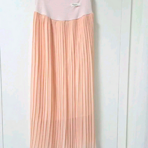 임부복 롱 플리츠 스커트 free사이즈