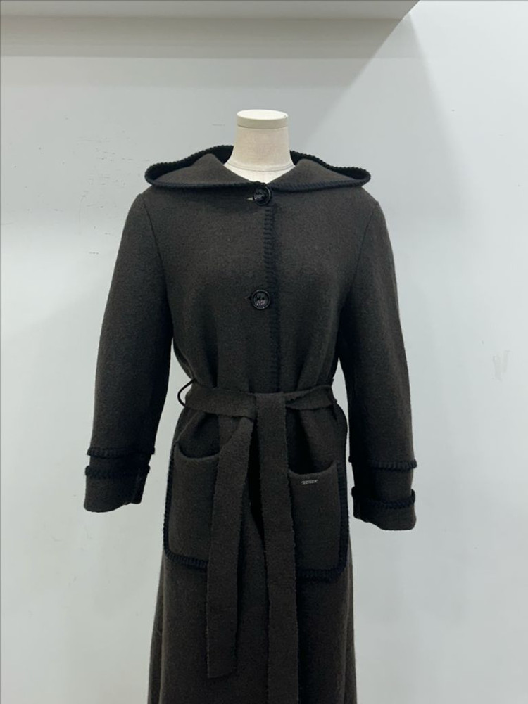 가이거 버진울 후드 코트--1