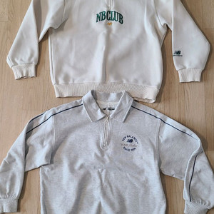 뉴발란스 키즈 하프집업 스웻 맨투맨 160 2장