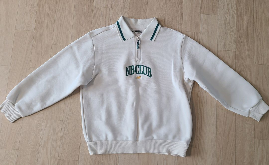 뉴발란스 키즈 하프집업 스웻 맨투맨 160 2장--1