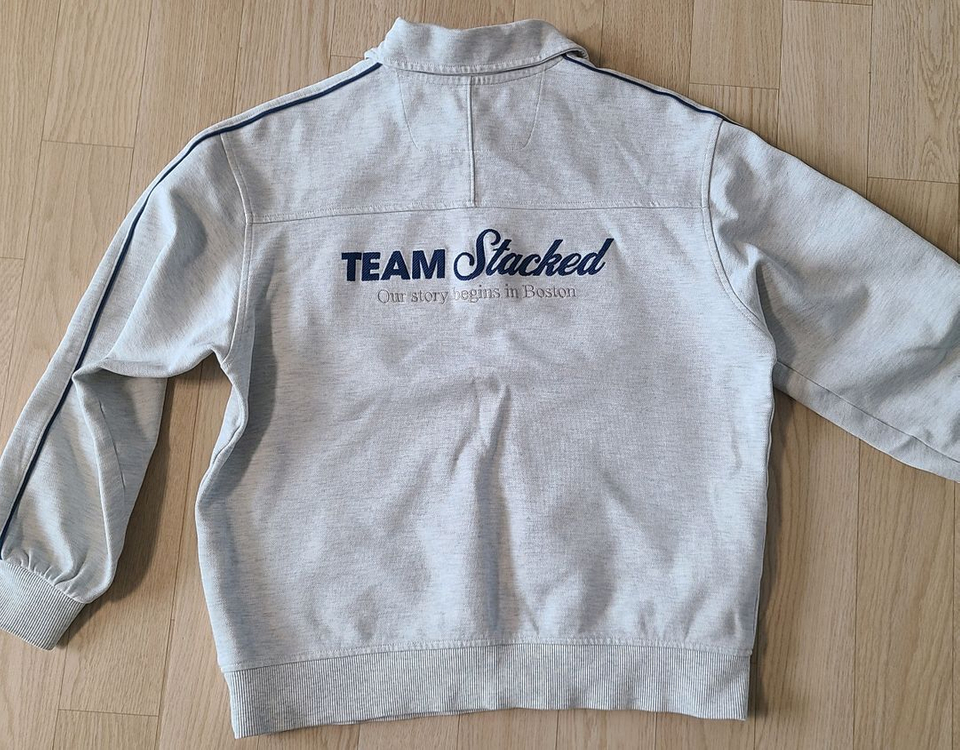 뉴발란스 키즈 하프집업 스웻 맨투맨 160 2장--7