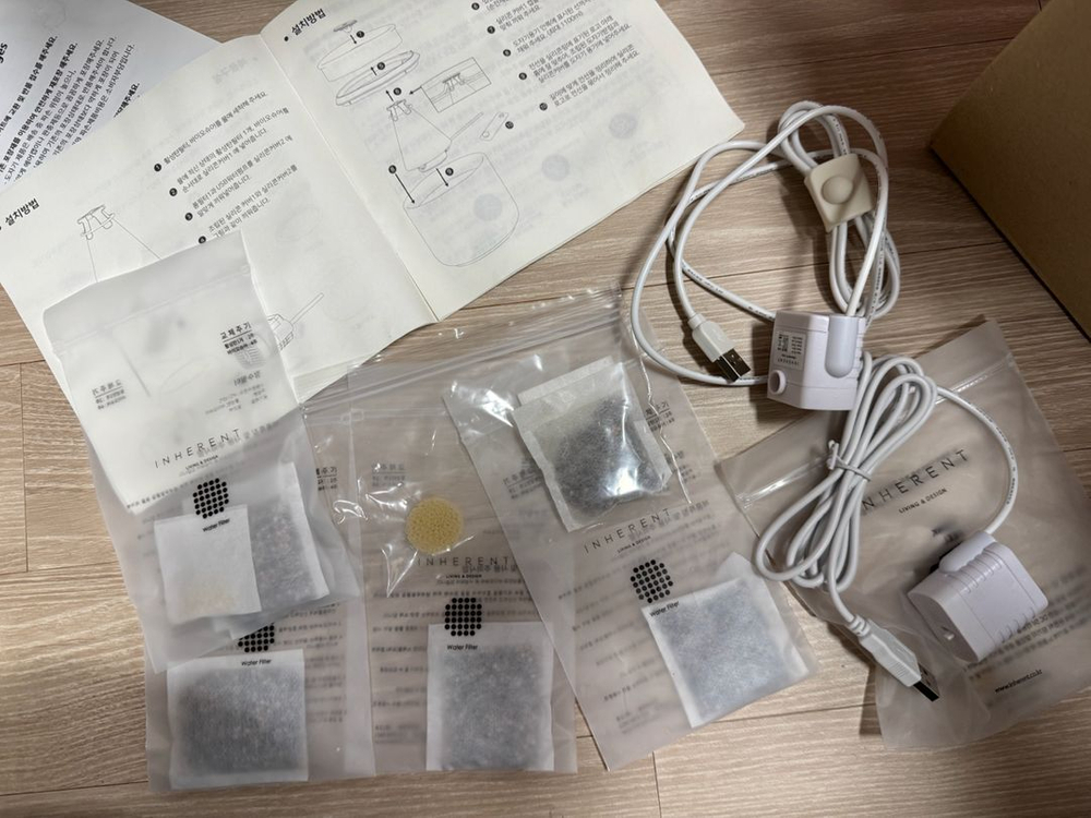 인히런트 머그 정수기 강아지 고양이 정수기--4